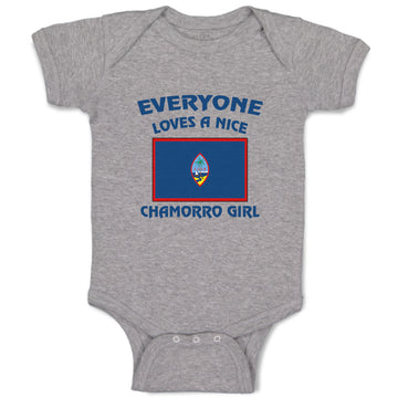 Baby Clothes Everyone Loves Nice Guam(Chamorro) Girl Countries Baby Bodysuits