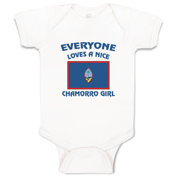Baby Clothes Everyone Loves Nice Guam(Chamorro) Girl Countries Baby Bodysuits