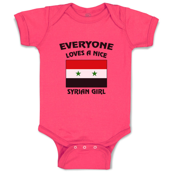 Baby Clothes Everyone Loves A Nice Syrian Girl Syria Countries Baby Bodysuits