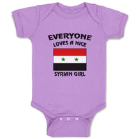 Baby Clothes Everyone Loves A Nice Syrian Girl Syria Countries Baby Bodysuits