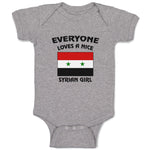 Baby Clothes Everyone Loves A Nice Syrian Girl Syria Countries Baby Bodysuits