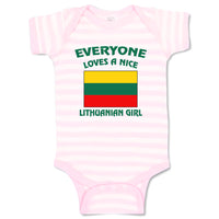 Baby Clothes Everyone Loves Nice Lithuanian Girl Countries Baby Bodysuits Cotton