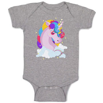 Baby Clothes I Love Unicorns Baby Bodysuits Boy & Girl Newborn Clothes Cotton