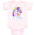 Baby Clothes I Love Unicorns Baby Bodysuits Boy & Girl Newborn Clothes Cotton