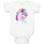 Baby Clothes I Love Unicorns Baby Bodysuits Boy & Girl Newborn Clothes Cotton