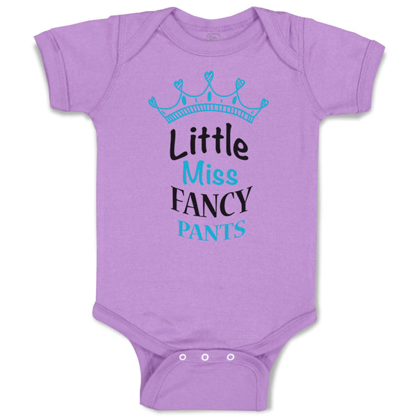 Baby Clothes Little Miss Fancy Pants Baby Bodysuits Boy & Girl Cotton