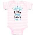 Baby Clothes Little Miss Fancy Pants Baby Bodysuits Boy & Girl Cotton