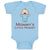 Baby Clothes Mommy's Little Nugget Funny Mom Mothers Day Baby Bodysuits Cotton