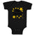 Baby Clothes Heart 1 Derful Funny & Novelty Novelty Baby Bodysuits Cotton