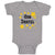 Baby Clothes Heart 1 Derful Funny & Novelty Novelty Baby Bodysuits Cotton