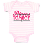 Baby Clothes Princess x Tomboy Baby Bodysuits Boy & Girl Newborn Clothes Cotton
