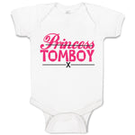 Baby Clothes Princess x Tomboy Baby Bodysuits Boy & Girl Newborn Clothes Cotton