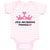 Baby Clothes Self - Rescuing Princess Baby Bodysuits Boy & Girl Cotton