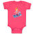 Baby Clothes Red American Girl Surfer Girly Others Baby Bodysuits Cotton