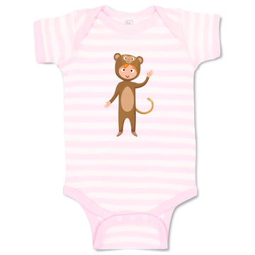 Baby Clothes Costume Monkey Holidays and Occasions Halloween Baby Bodysuits