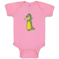 Baby Clothes Costume Dinosaur Holidays and Occasions Halloween Baby Bodysuits