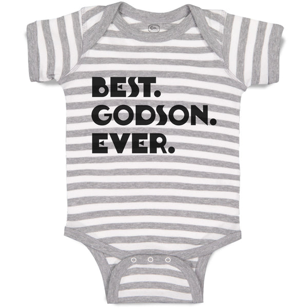 Baby Clothes Best. Godson. Ever. Baby Bodysuits Boy & Girl Cotton