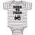 Baby Clothes Born to Farm Baby Bodysuits Boy & Girl Newborn Clothes Cotton