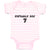 Baby Clothes Birthday Boy 7 Baby Bodysuits Boy & Girl Newborn Clothes Cotton