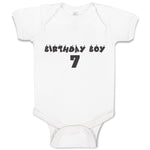 Baby Clothes Birthday Boy 7 Baby Bodysuits Boy & Girl Newborn Clothes Cotton