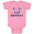 Baby Clothes It's My Half Birthday Baby Bodysuits Boy & Girl Cotton