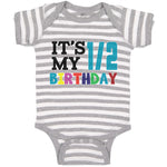 Baby Clothes It's My 1 2 Birthady Baby Bodysuits Boy & Girl Cotton