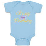 Baby Clothes It's My 1St First Birthday Baby Bodysuits Boy & Girl Cotton