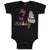 Baby Clothes My 1St Birthday with Delicious Cake on Candles Baby Bodysuits