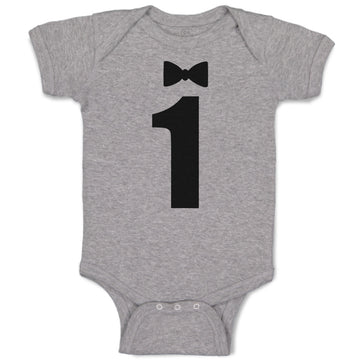 Baby Clothes Number 1 Age Along with Black Bowtie Baby Bodysuits Cotton