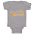 Baby Clothes 3 Number Name with Crown Baby Bodysuits Boy & Girl Cotton