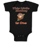 Baby Clothes This Little Monkey Is 1 Birthday First Birthday Baby Bodysuits