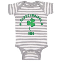 Baby Clothes Clover - 1908 St Patrick's Day Baby Bodysuits Boy & Girl Cotton