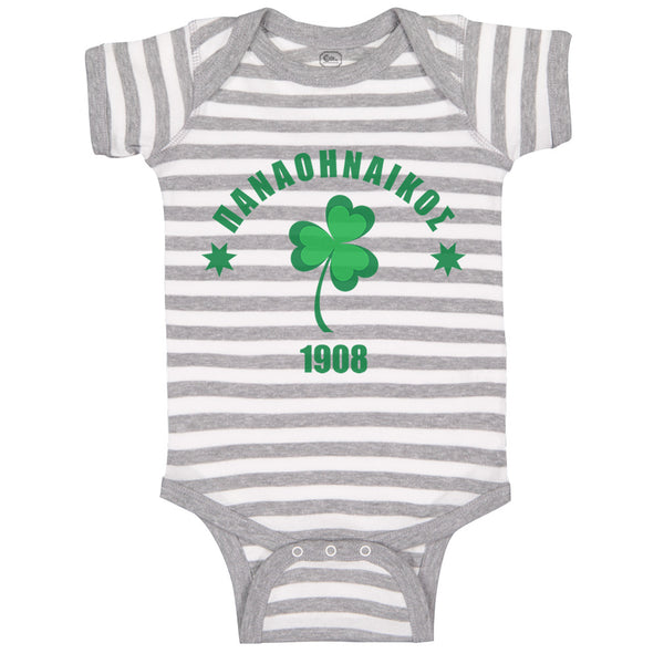 Baby Clothes Clover - 1908 St Patrick's Day Baby Bodysuits Boy & Girl Cotton