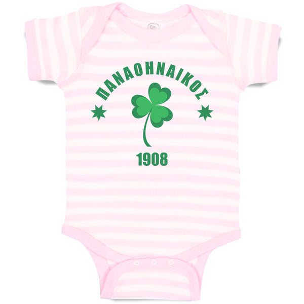 Baby Clothes Clover - 1908 St Patrick's Day Baby Bodysuits Boy & Girl Cotton