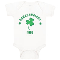 Baby Clothes Clover - 1908 St Patrick's Day Baby Bodysuits Boy & Girl Cotton