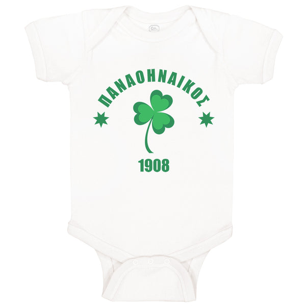Baby Clothes Clover - 1908 St Patrick's Day Baby Bodysuits Boy & Girl Cotton