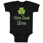Baby Clothes Wee Irish Lass St Patrick's Day Baby Bodysuits Boy & Girl Cotton