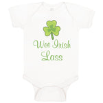 Baby Clothes Wee Irish Lass St Patrick's Day Baby Bodysuits Boy & Girl Cotton