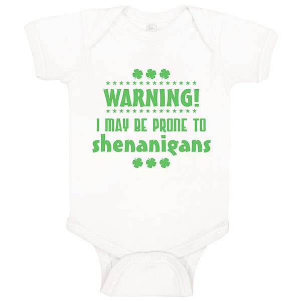 Warning I May Be Prone Ti Shenanigans St Patrick's Day