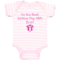 Baby Clothes I'M The Best Mother's Day Gift Ever Baby Bodysuits Cotton