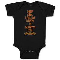 Baby Clothes Keep Calm I Put The Happy in Mother's Day Baby Bodysuits Cotton