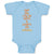 Baby Clothes Keep Calm I Put The Happy in Mother's Day Baby Bodysuits Cotton