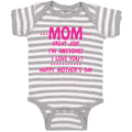 Baby Clothes Mom Great Job! I'M Awesome! Happy Mother's Day Baby Bodysuits