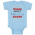 Baby Clothes Happy First Father's Day Dad Daddy Style E Baby Bodysuits Cotton