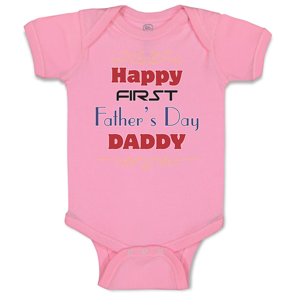 Happy First Father's Day Dad Daddy Style E