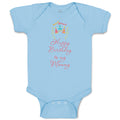 Baby Clothes Happy Birthday to My Mommy Mom Mother Baby Bodysuits Cotton