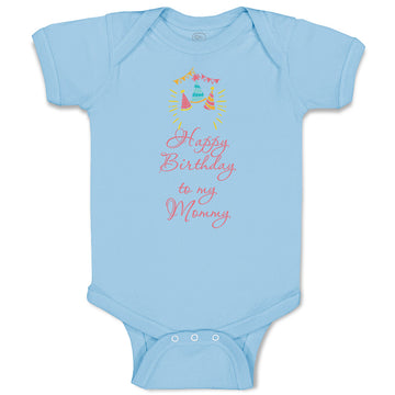 Baby Clothes Happy Birthday to My Mommy Mom Mother Baby Bodysuits Cotton