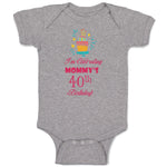 Baby Clothes I'M Celebrating Mommy's 40Th Birthday Mom Mother Baby Bodysuits