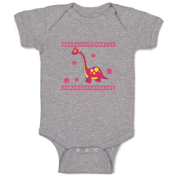 Baby Clothes Christmas Dinosaur A Holidays and Occasions Christmas Cotton