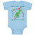 Baby Clothes Christmas Xmas Dinosaurs Christmas Xmas Santa Baby Bodysuits Cotton